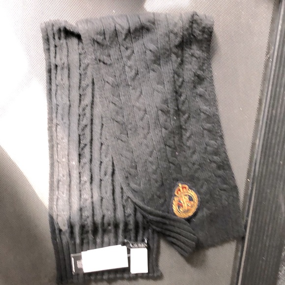 RL Black Label (OS) UNISEX Scarf RL Black label - Picture 11 of 11